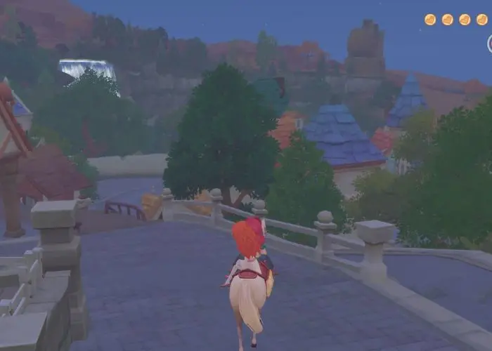 Ginger and the author's character riding a horse. This is definitely something I wish I knew before starting My Time at Portia.
