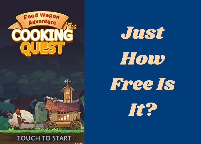 Cooking Quest: Food Wagon Adventure Title Screen
