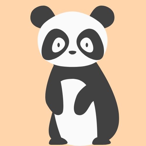 a cartoon panda representing zoo simulation games