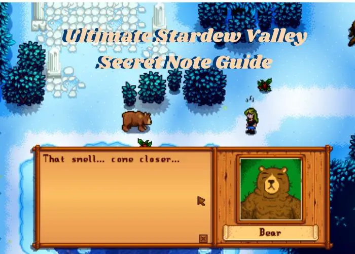 Ultimate Stardew Valley Secret Notes Guide Sim Games Corner