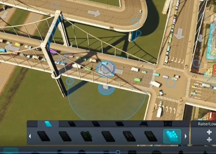 raise roads in cities skylines