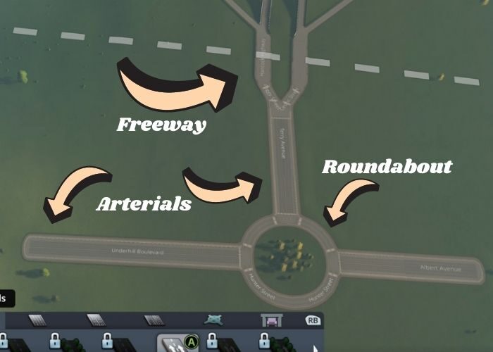 cities skylines most efficient road layout