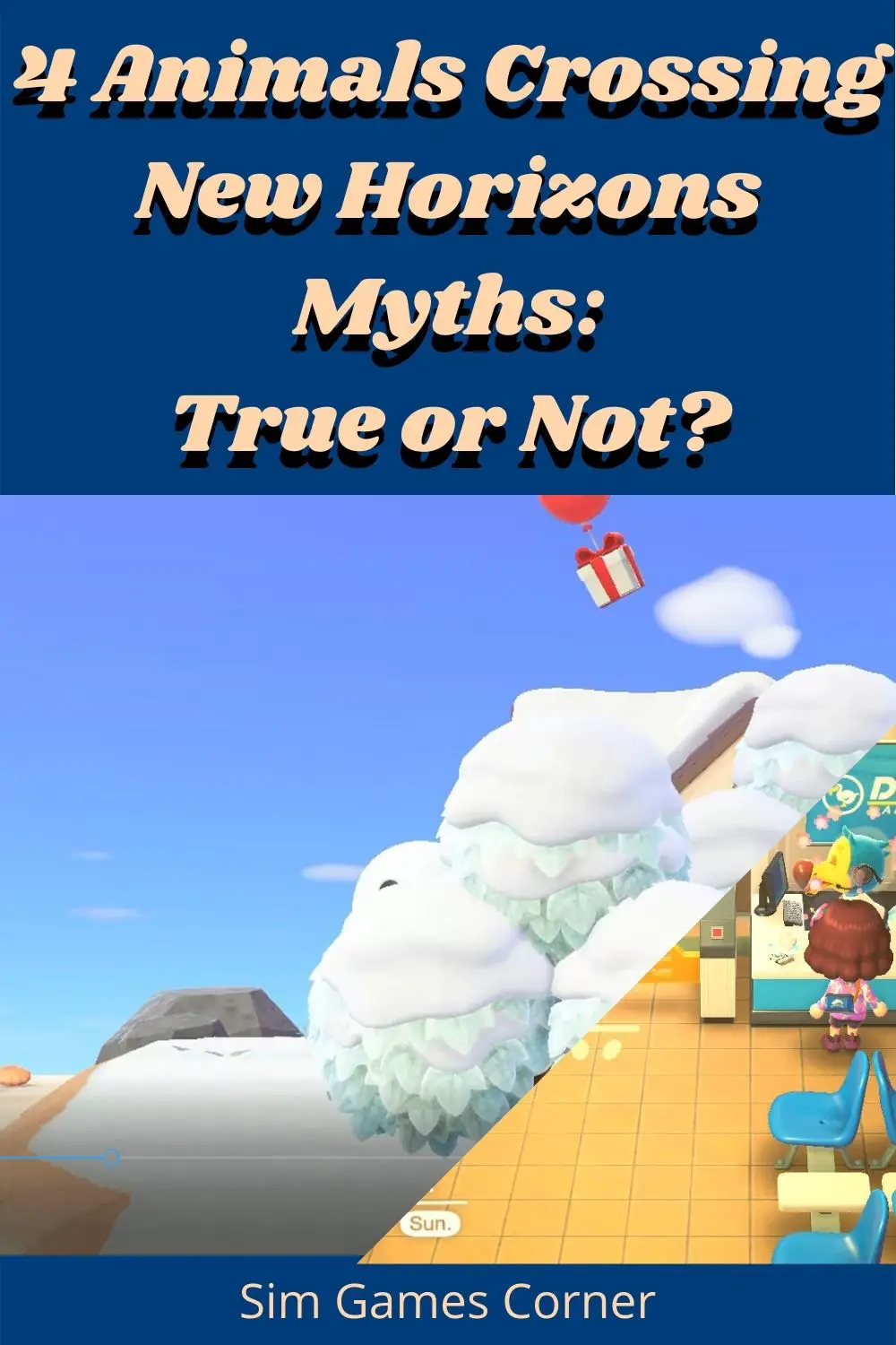 Animal Crossing New Horizons myths pin