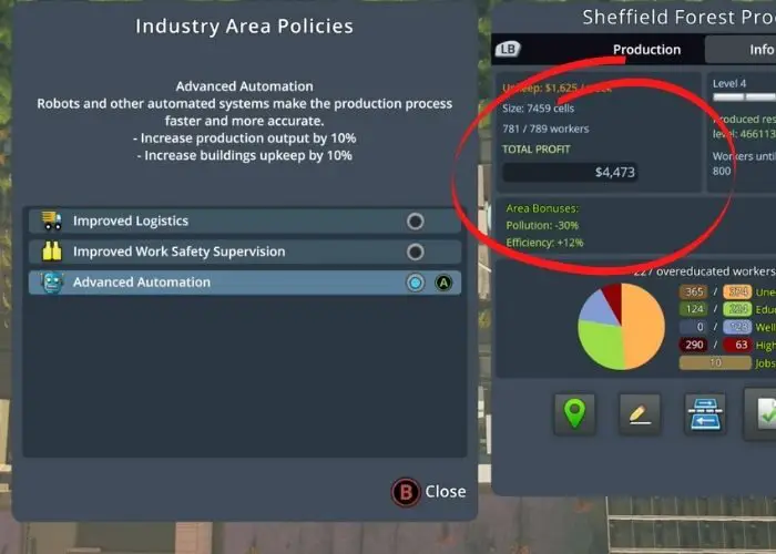 How to make money in city skylines with industry