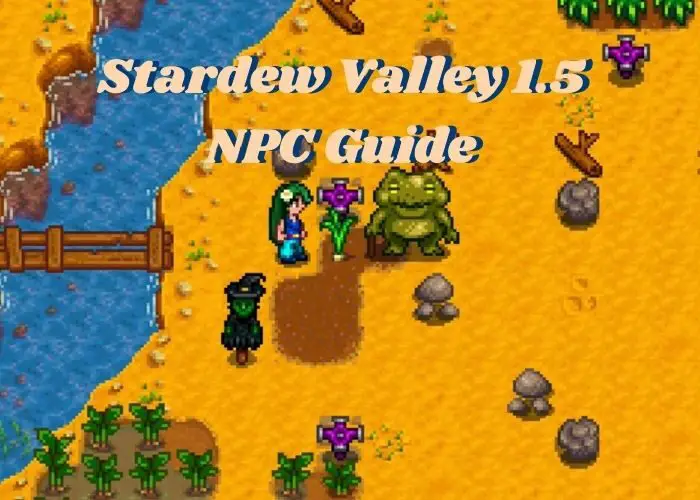 Stardew Valley 1.5 NPC Guide Title