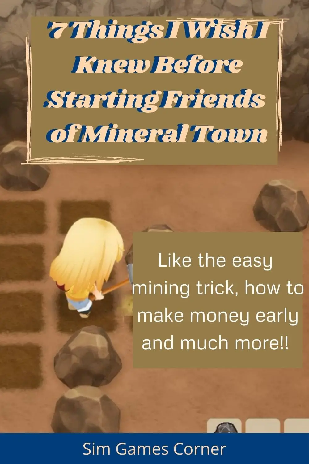 7 Things I Wish I Knew Before Starting Friends of Mineral Town pin