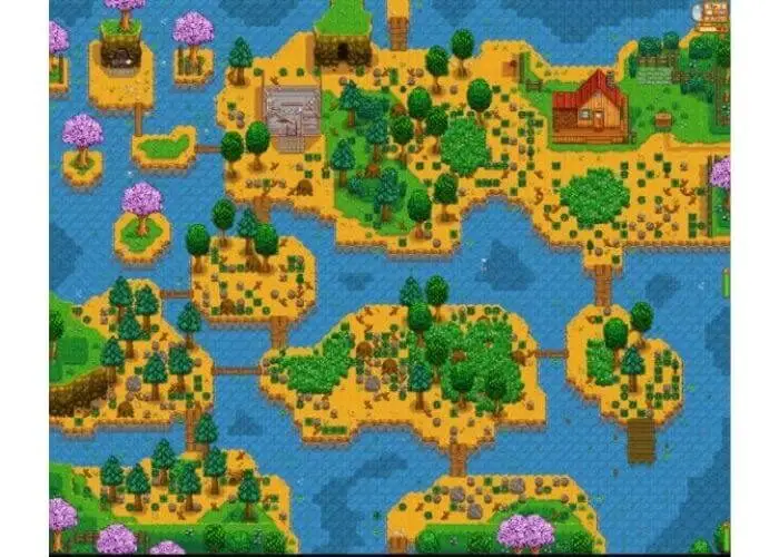 Stardew Valley Farm Guide: Riverland Farm Layout